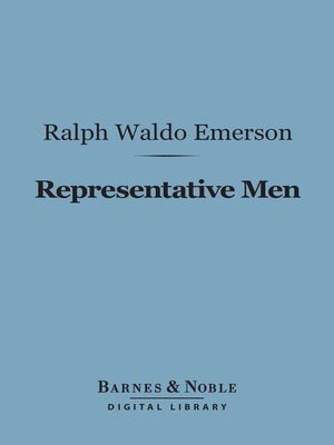 cover image of Representative Men (Barnes & Noble Digital Library)